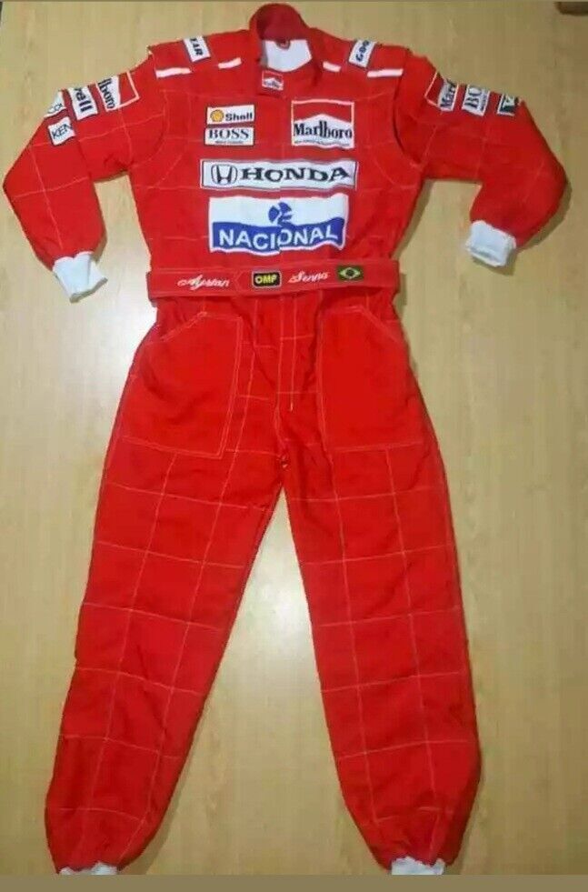 海外 限定品 送料込み アイルトン・セナ Ayrton Senna  レーシングスーツ サイズ各種 16拍卖