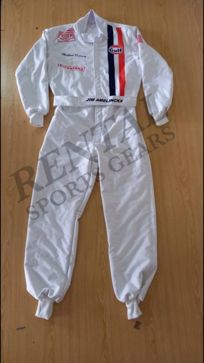 海外 高品質 送料込み スティーブ・マックイーン F1 Michael Delaney McQueen レーシングスーツ サイズ各種 レプリカ カスタム対応拍卖
