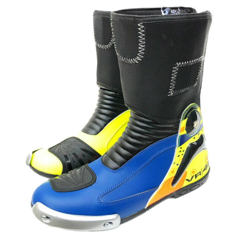 海外 高品質 送料込み バレンティーノ・ロッシ Motogp46 レーシングシューズ ブーツ サイズ各種 レプリカ カスタム可能  5拍卖