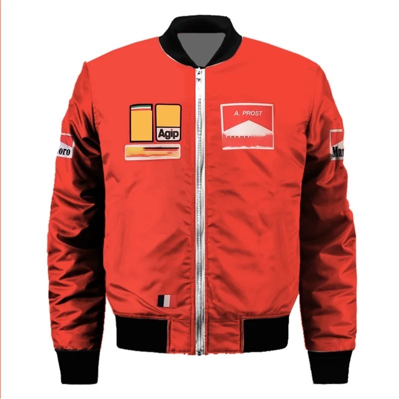 海外 高品質 送料込み アイルトン・セナ  F1 ジャケット サイズ各種 レプリカ カスタム対応 3拍卖