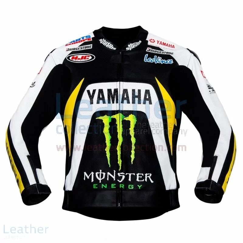 海外 高品質 送料込み  BEN SPIES YAMAHA MONSTER 2010  レーシング レザージャケット サイズ各種 レプリカ d拍卖