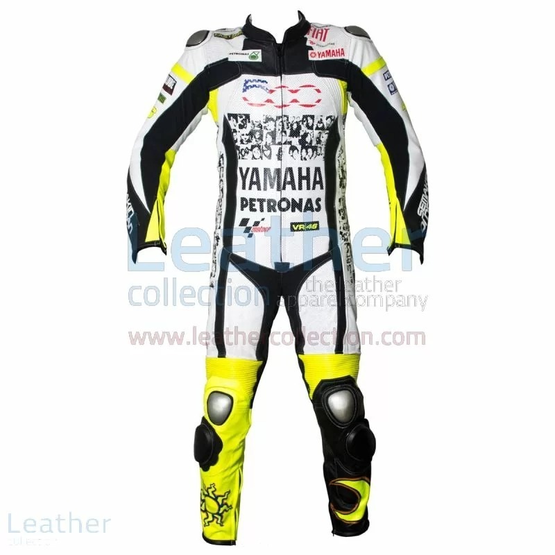 海外 高品質 送料込み バレンティーノ・ロッシ Motogp46 500 レザーレーシングスーツ サイズ各種 パンチング レプリカ カスタムb拍卖