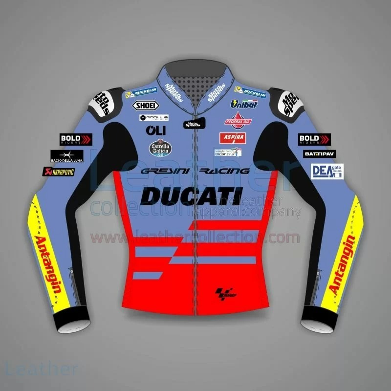 海外 高品質 送料込み アレックス・マルケス ドゥカティ・コルセ DUCATI CORSE レザーレーシング ジャケット サイズ各種 レプリカ拍卖