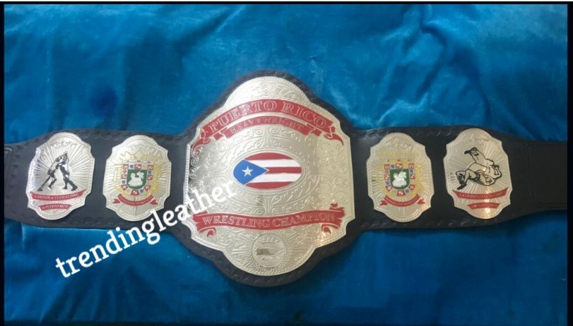 海外 限定品 送料込み PUERTO RICO Heavyweight プロレス チャンピオン 優勝 ベルト 高品質 レプリカ 3拍卖