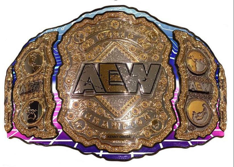 海外 限定品 送料込み オール・エリート・レスリング AEW チャンピオン 優勝 ベルト 高品質 等身大サイズ レプリカ 10拍卖