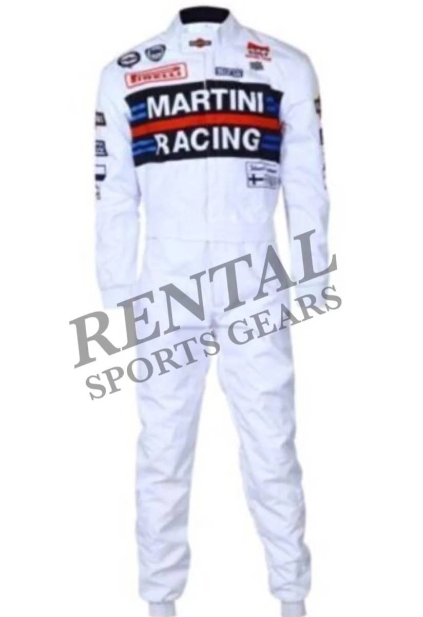 海外 高品質 送料込み マルティーニ・レーシング F1 Martini レーシングスーツ サイズ各種 レプリカ カスタム対応 2拍卖