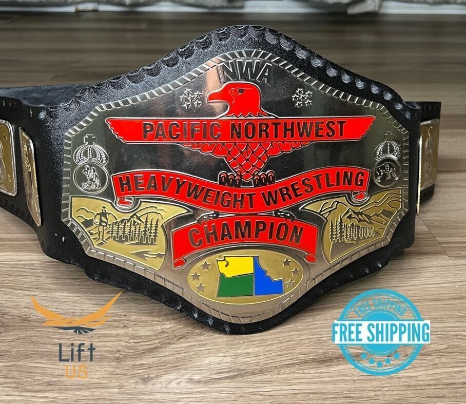 海外 限定品 送料込み NWA PACIFIC NORTHWEST  プロレス チャンピオン 優勝 ベルト 高品質 レプリカ 3拍卖