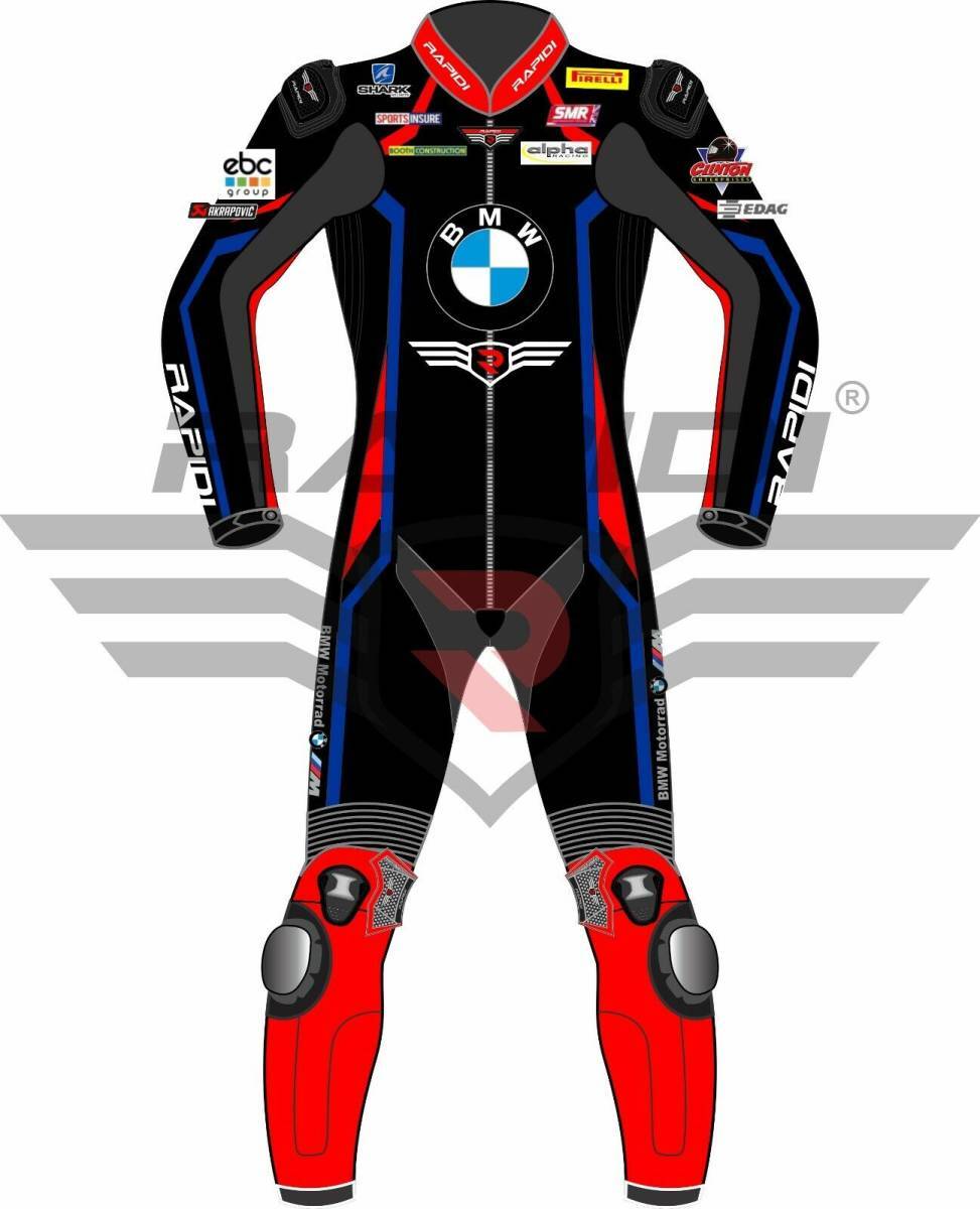 海外 高品質 送料込み TOM SYKES BMWモトラッド MOTORRAD レザーレーシングスーツ サイズ各種 パンチングレプリカ カスタム 6拍卖