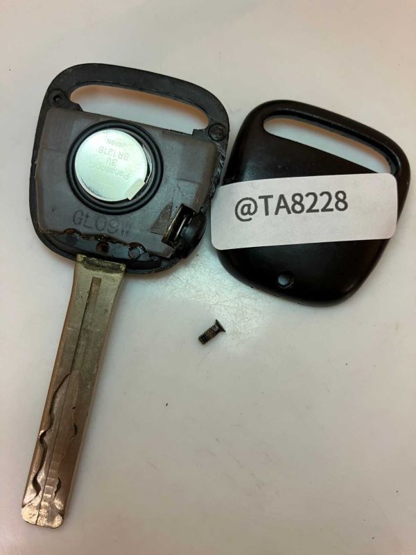 @TA8228 希少 トヨタ 純正 グレー基盤 キーレス リモコン クラウン 15系 ハイエース ハリアー クラウンマジェスタ マークII等 1ボタン等拍卖
