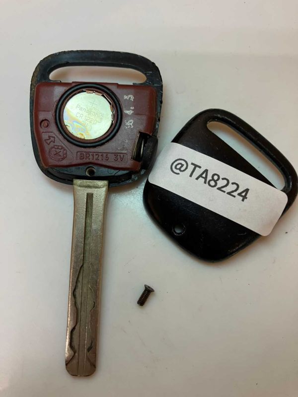 @TA8224 希少 トヨタ 純正 茶基盤 キーレス リモコン クラウン 15系 ハイエース ハリアー クラウンマジェスタ マークII等 1ボタン等拍卖