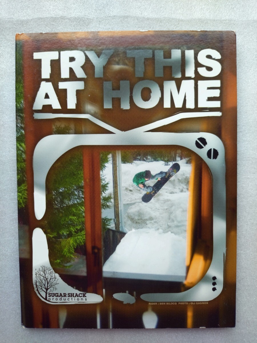 ★スノーボードDVD Try This at Home Snowboard DVD Extreme Sports Sugar Shack拍卖