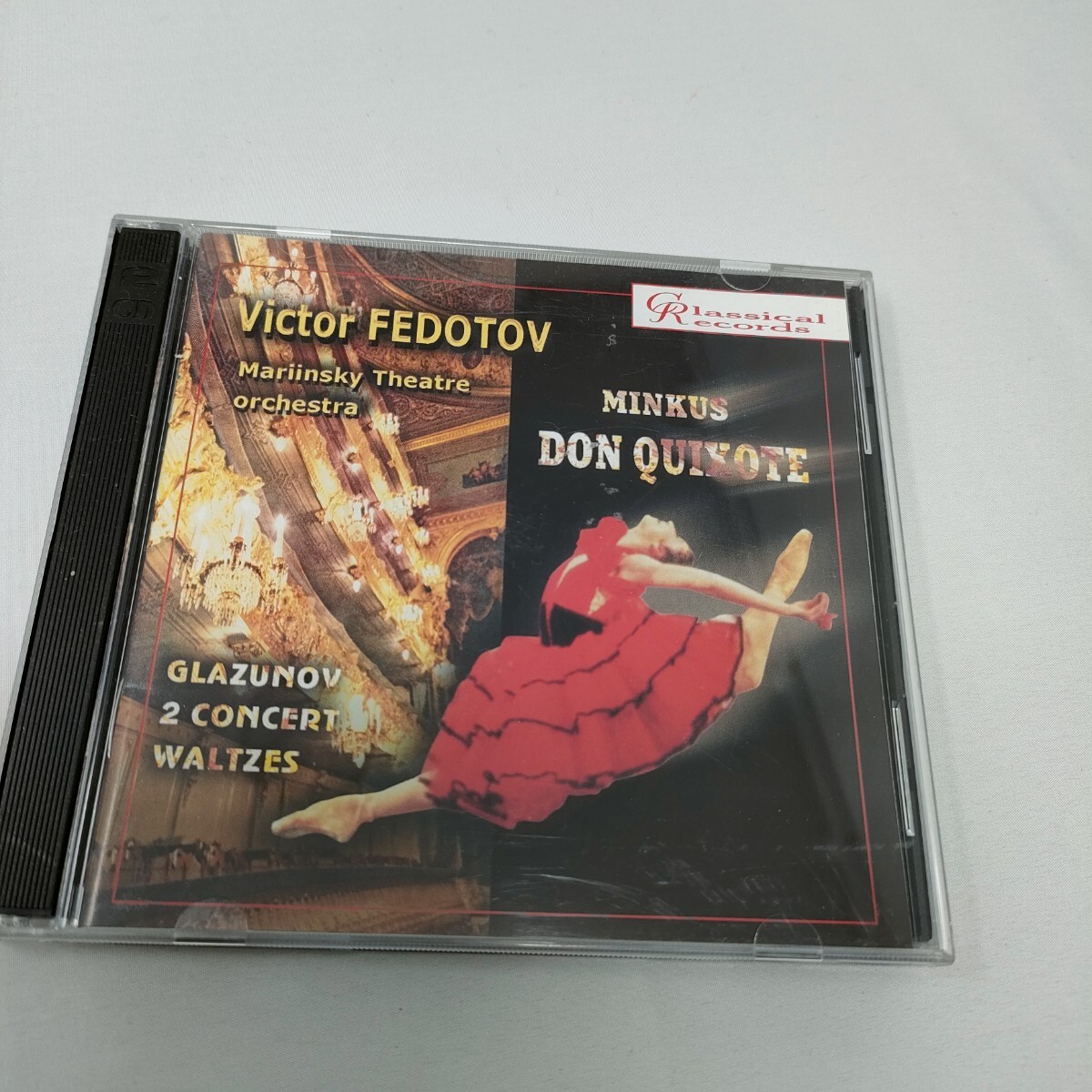 即決 CD 2枚組 ヴィクトル・フェドートフ ドン・キホーテ マリインスキー劇場管弦楽団 ミンクス グラズノフ 送料込み CR-072拍卖