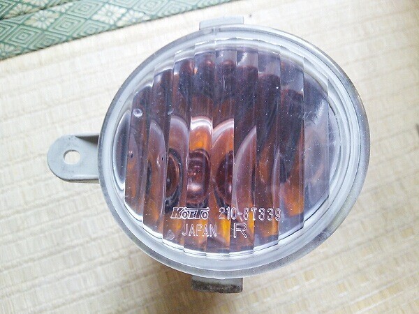 【自動車部品】 H53 パジェロミニ フロント バンパー ウインカー 右拍卖