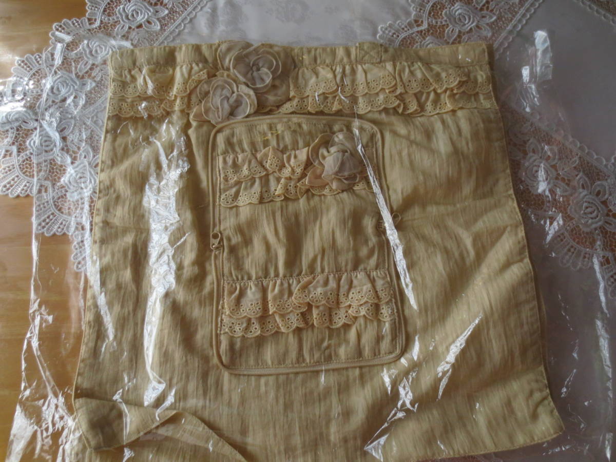 ★レース・トートバッグ・小さく収納できる・エコバッグ拍卖