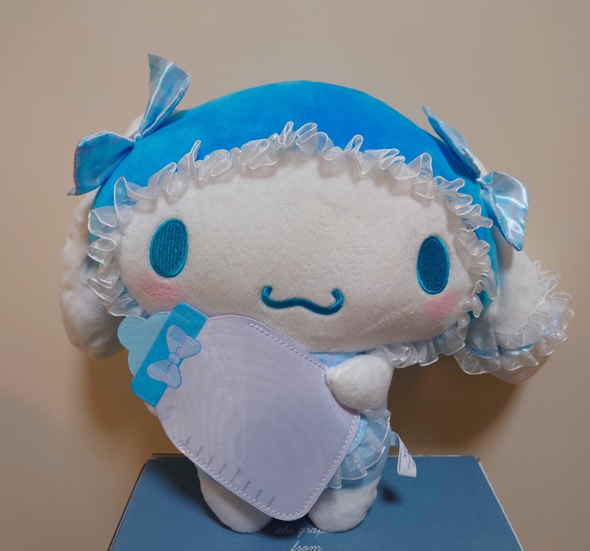 新品 シナモロール 推しごとダイアリー ほにゅうびん BIG ぬいぐるみ サンリオ シナモン拍卖