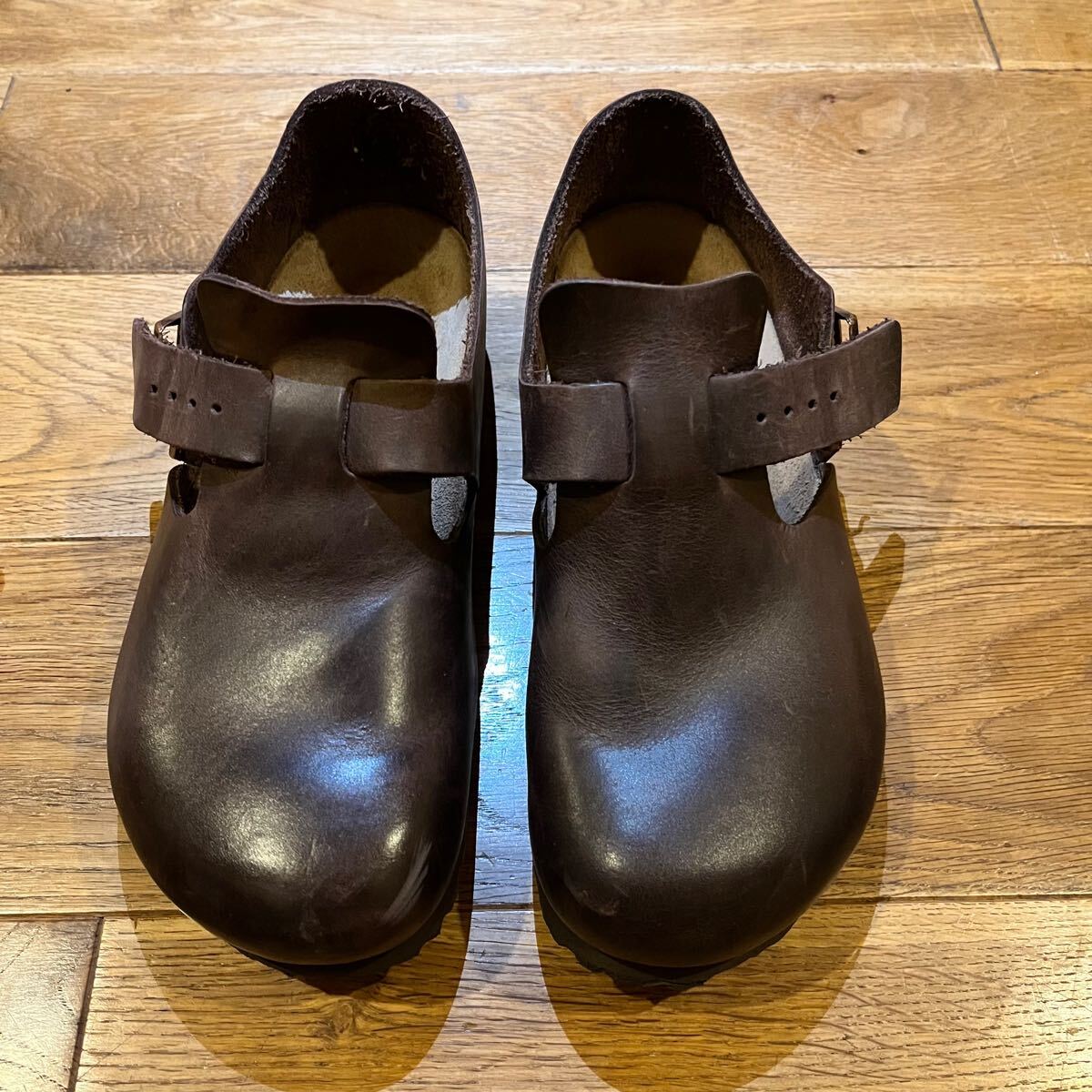 BIRKENSTOCK ビルケンシュトック ロンドン 38 ナロー 美品 24cm 24.5cm拍卖