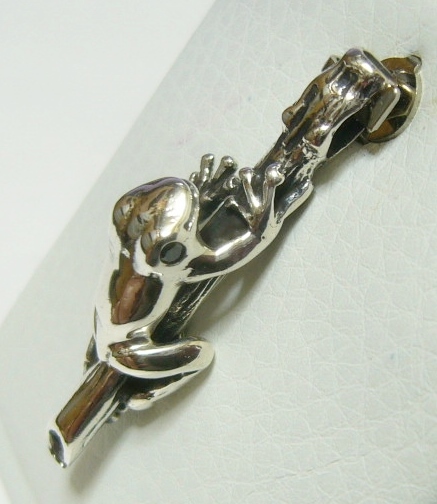 jdp■シルバーペンダントトップ■ カエル 3拍卖