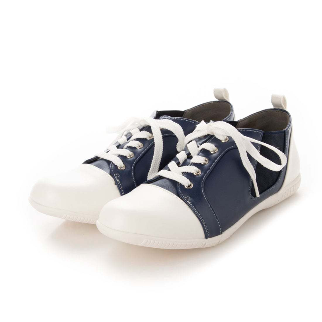 新品★楽ちん サイドゴムスニーカー★24cm拍卖