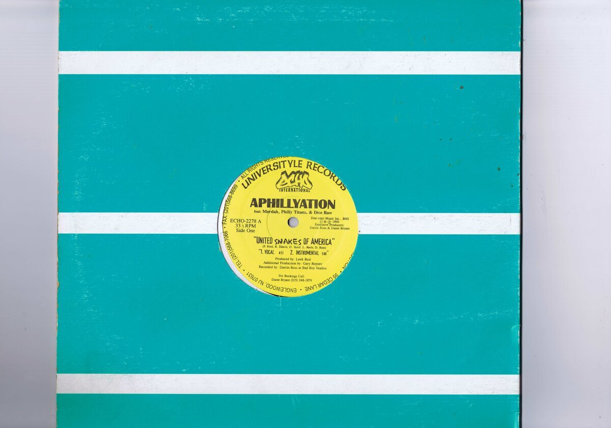 盤質良好 US盤 12inch Aphillyation / United Snakes Of America / Had R.E.M. / Pupetmaster ECHO 2278拍卖
