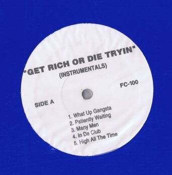 盤質新品同様 プレス国不明盤 2LP 50 Cent / Get Rich Or Die Tryin (Instrumentals) FC-100拍卖