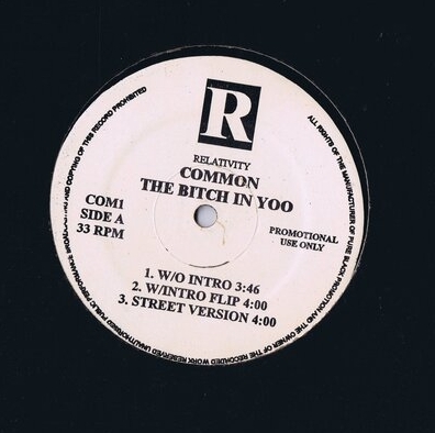 盤質良好 US盤 12inch Common / No I.D. / The Bitch In Yoo / The Real Weight COM1コモン拍卖