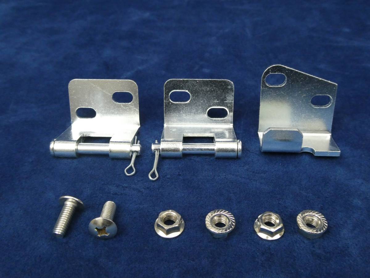 新品 GT380 シート金具/ 蝶番 メッキGT550 GT750 タックロールシート BEETキジマ 外装 カスタム 未使用 三段シート 3段 純正 拍卖