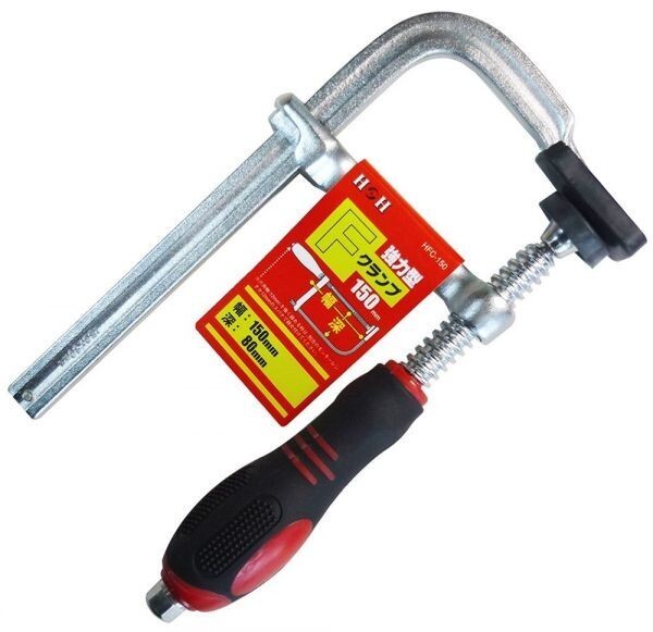 H&H 強力型Fクランプ 150mm HFC-150 ☆バイス 万力拍卖