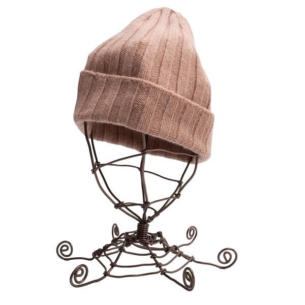 ドルチェ&ガッバーナDOLCE&GABBANA リブニット帽 ピンク拍卖