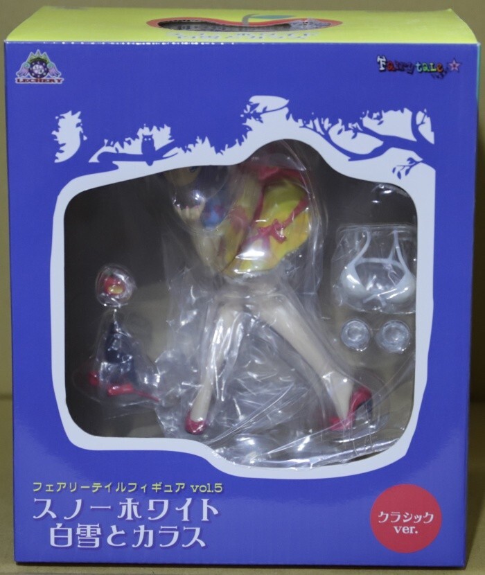レチェリー フェアリーテイルフィギュア vol.05 スノーホワイト 白雪とカラス クラシックver. 1/8 初版 【国内正規品、未開封】拍卖
