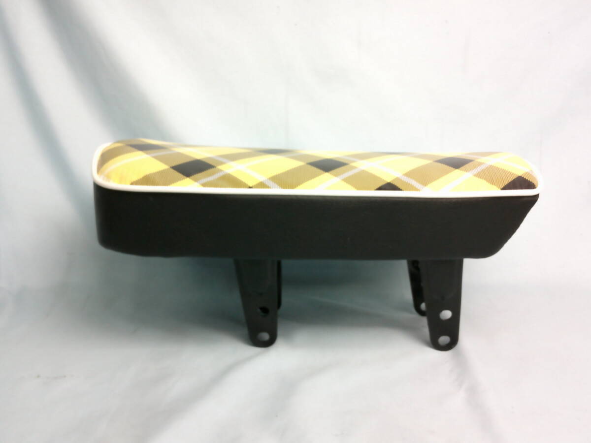 ■ Z50M風 Z50A Z50Z A型モンキー 黄チェック柄 アンコ抜き カスタムシート アニバーサリー 30周年 40周年 M型モンキー風 拍卖