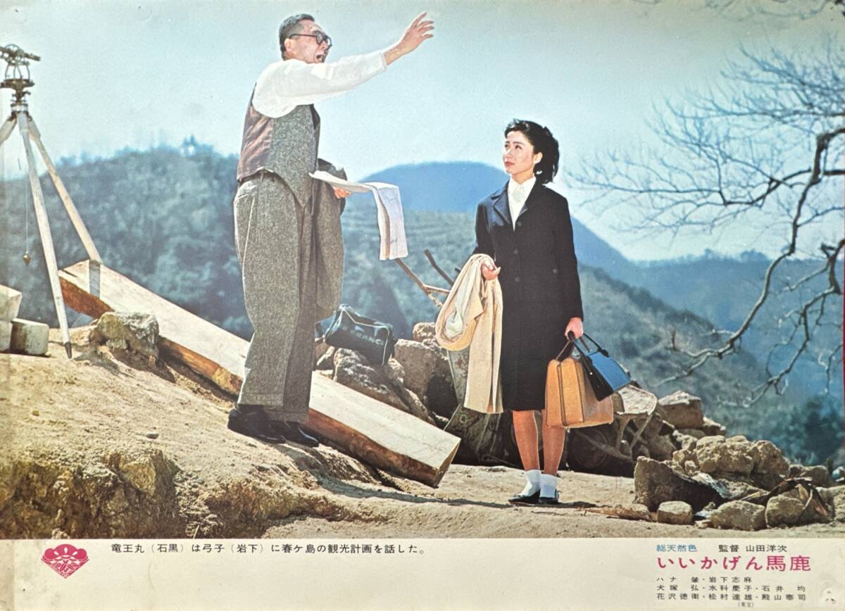 ly02533『いいかげん馬鹿』ロビーカード 山田洋次 ハナ肇 岩下志麻 花澤徳衛 殿山泰司 渡辺篤 川村禾門拍卖