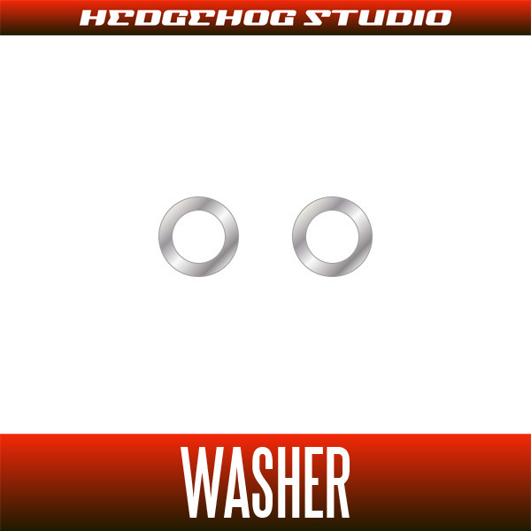 P-WA 内径4mm×外径6mm×厚み0.05mm ステンレス製 調整ワッシャー(シム)2枚組【ハンドルノブ等】(シマノ・ダイワ)/..拍卖