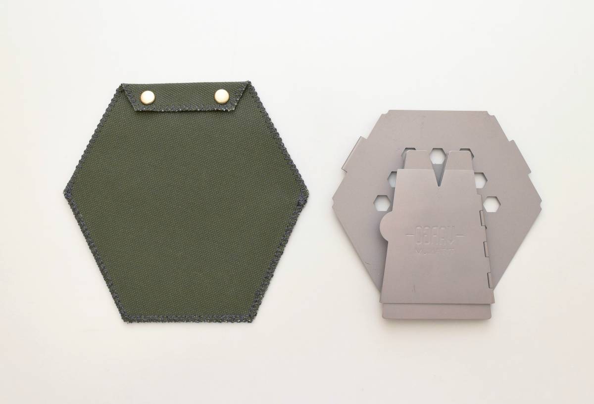 ★ 収納ケース ヘキサゴンウッドストーブ用 極厚 6号帆布 【色:カーキ(ダークグリーン系) 防水加工 生地硬め】 ハンドメイド ★拍卖