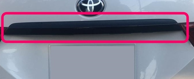 ■新品■純正 トヨタ マークX G's GRMN リアガーニッシュ 202 ブラック拍卖