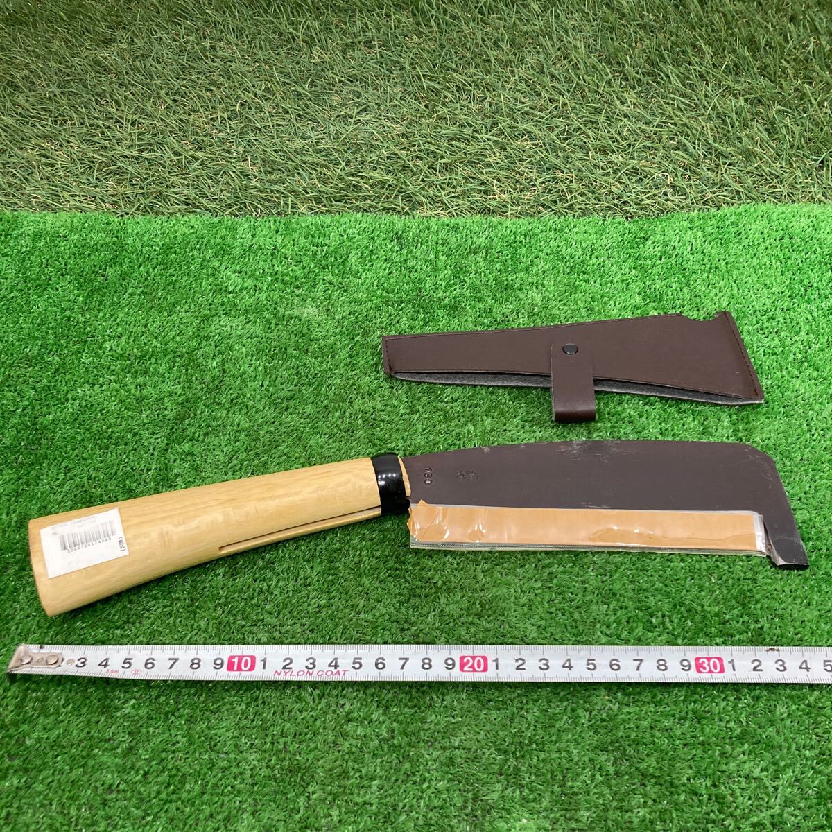 在庫あり 鉈 鋼製 ナタ なた 刃渡り180mm 片刃 鳶 アウトドア キャンプ 薪割 税込 即決 領収書可拍卖