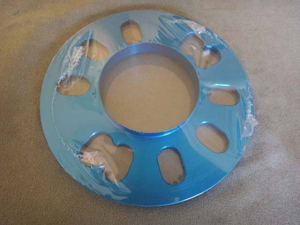 鍛造製ハブリング一体型アルミスペーサー5ミリ67→66.1マルチ 2枚 在庫処分拍卖