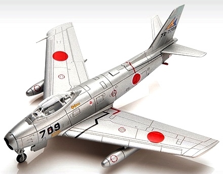 ■即決 1/100【F-86F戦闘機 航空自衛隊】自衛隊モデルコレクション 17号 新品拍卖