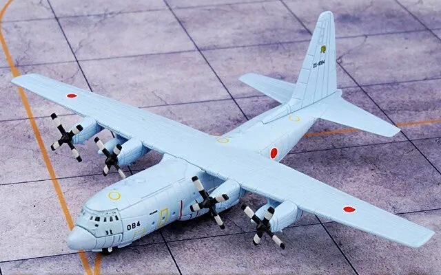 ■即決 1/250【航空自衛隊 輸送機 C-130H】自衛隊モデルコレクション 37号拍卖