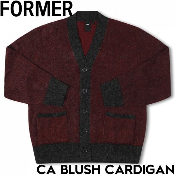 【送料無料】カーディガン セーター ニット FORMER フォーマー CA BLUSH CARDIGAN FKN-24401 日本代理店正規品 XLサイズ拍卖