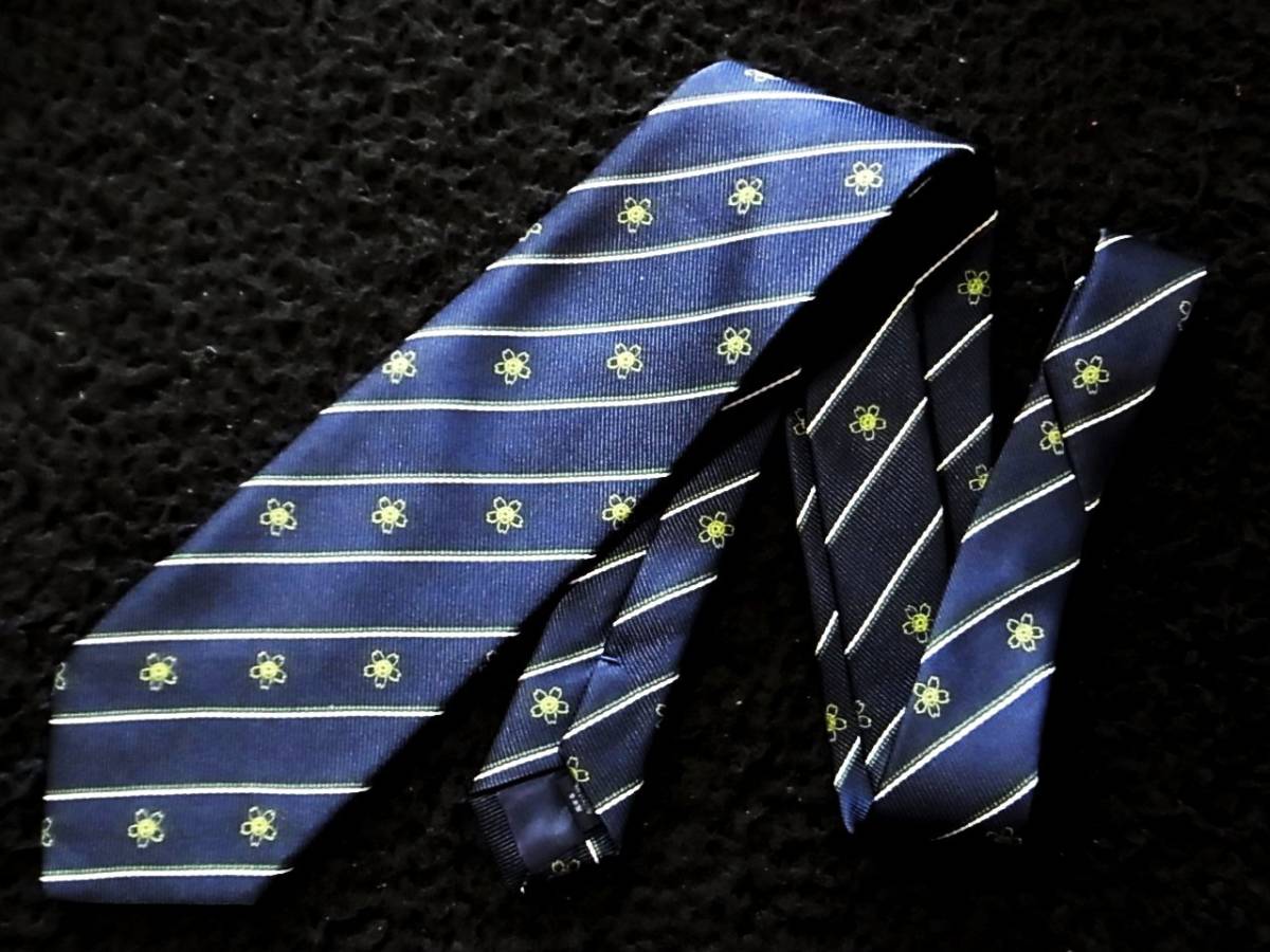 ☆♪★LA2057美品【花・植物】刺繍♪ネクタイ★拍卖
