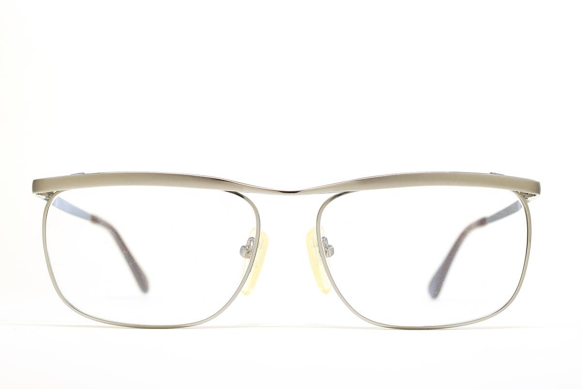デッドストック YS-388 ローデンストック カールトン 型 56-18 サンプラチナ メガネ サングラス フレーム Gシルバー ヴィンテージ 日本製拍卖