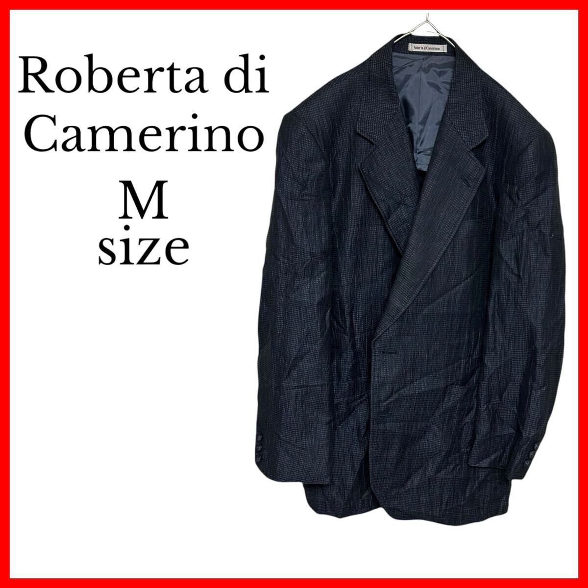 【Roberta di Camerino】ネイビー Mサイズ メンズ ダブルブレスト シック ビジネスカジュアル フォーマルスタイル おしゃれ 大人コーデ拍卖