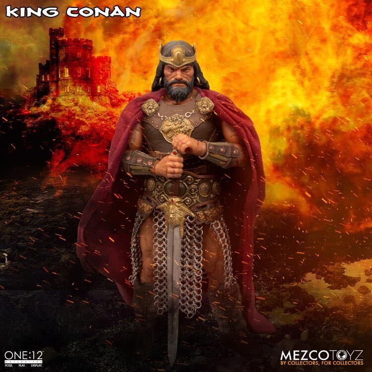 MEZCO TOYZ One:12 キング コナン 未開封新品 King Conan 1/12 コミック メズコトイズ 検) MARVEL comics USA拍卖