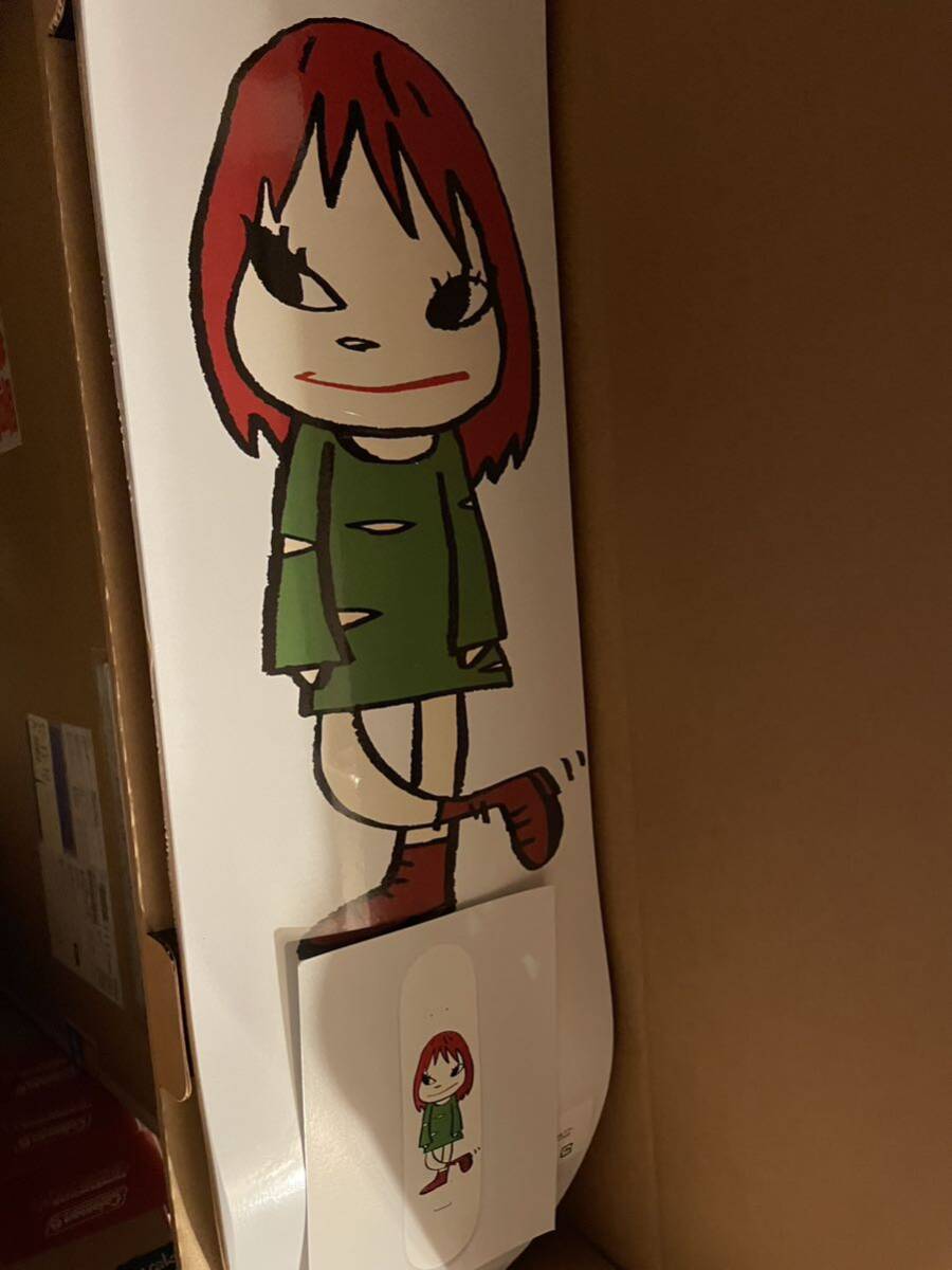 奈良美智 スケートボード 紙箱有 MoMA 現代アート インテリア スケボー拍卖