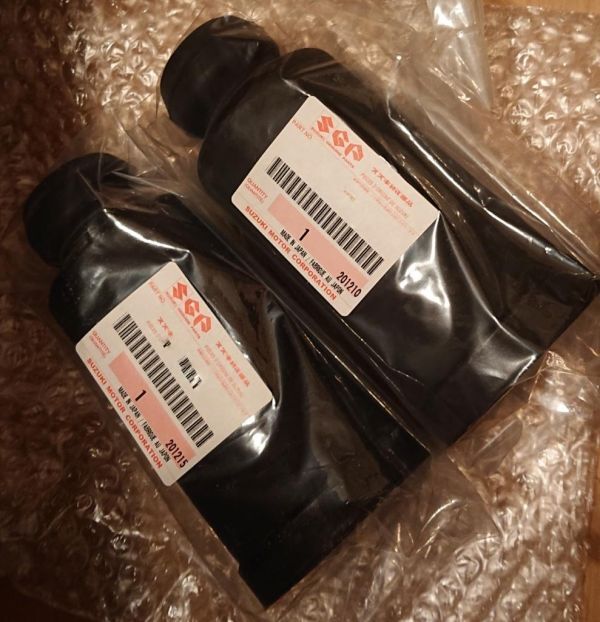在庫希少!【未使用 スズキ 純正】ワゴンR MC21S/11S/22S/12S ストッパ バンプ 2個セット拍卖