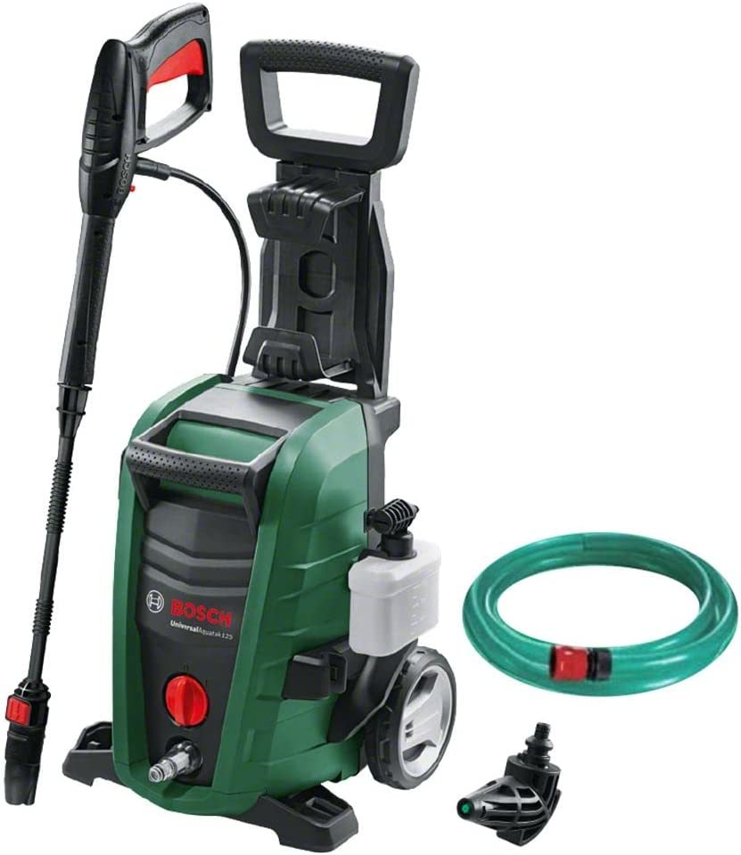 【新品】BOSCH 高圧洗浄機 UA125 1500W 最大許容圧力12MPa パワフル洗浄 コンパクト収納 8m高圧・3m水道ホース・車輪付き ボッシュ拍卖