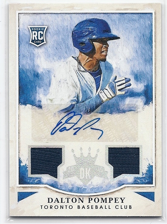 2015 Diamond Kings Dalton Pompey Auto Jersey /299拍卖