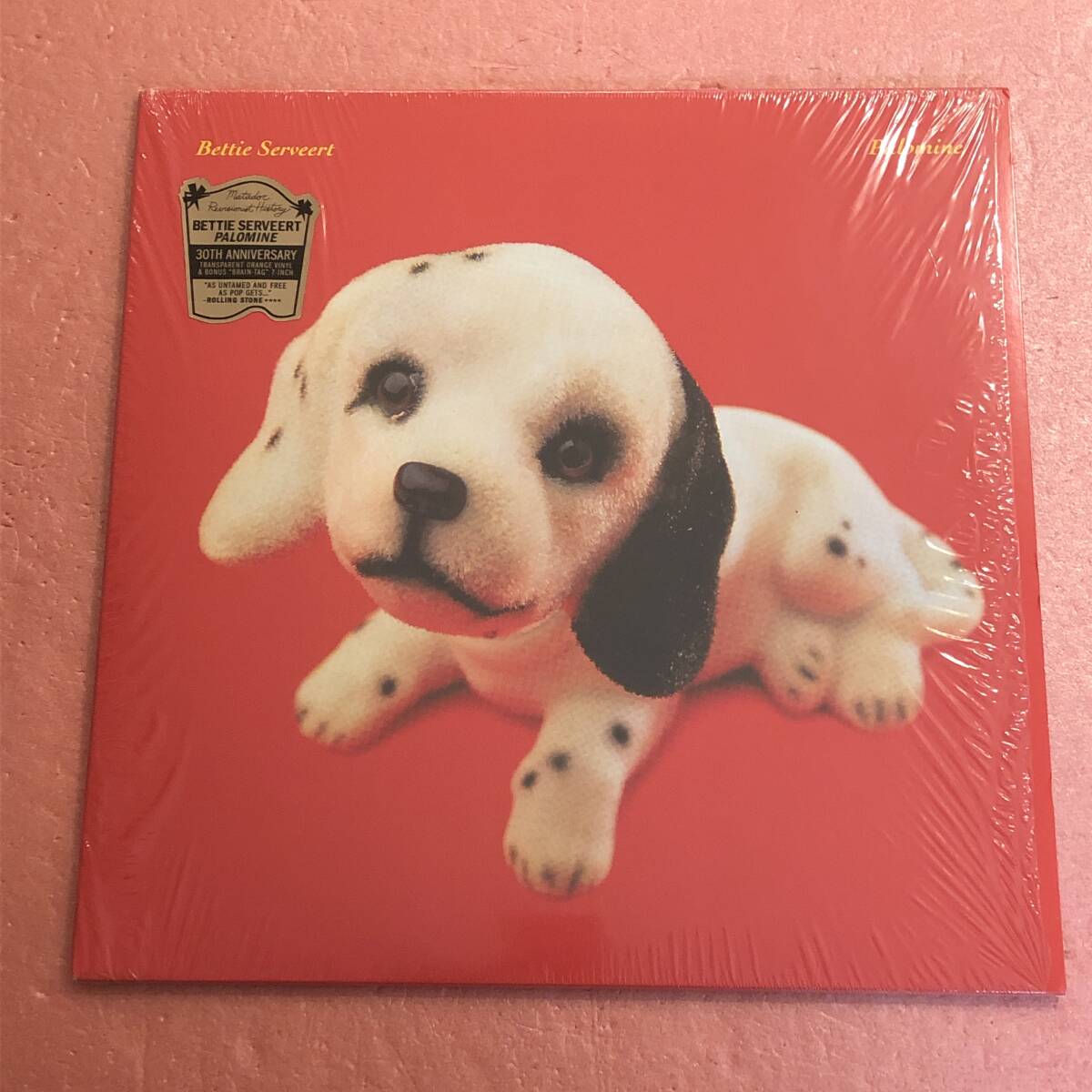 美品 LP+7 カラー盤 シュリンク付き Bettie Serveert Palomine ベティ サーヴァート拍卖