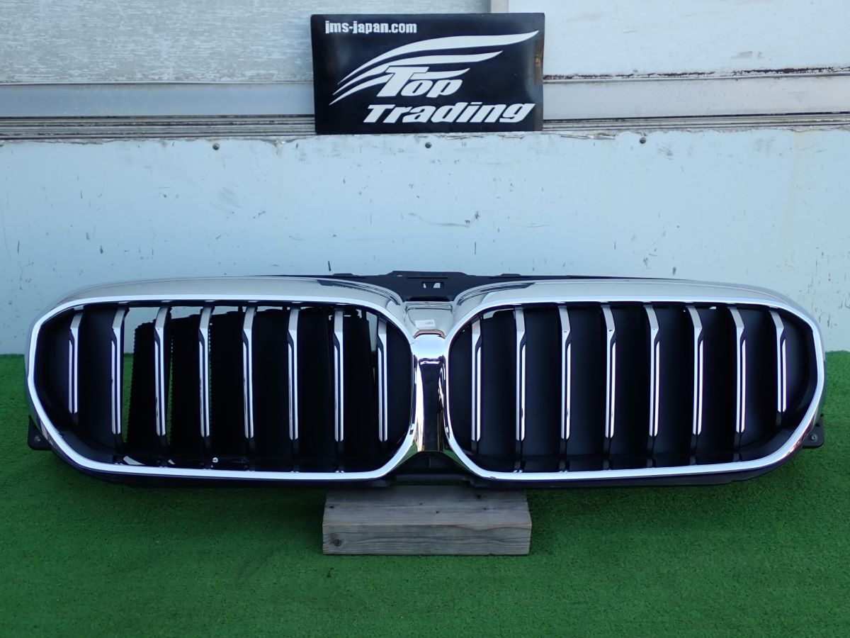 L4681vc BMW 純正 5シリーズ G20 G21 前期 キドニーグリル Assy (5A218F3) ジャンク品拍卖