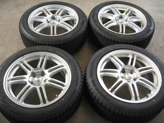 ☆タイヤ新同☆ ブリヂストン エコフォーム 18インチ 4本 225/50R18 エスティマ C-HR 拍卖